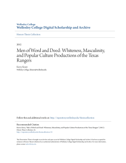 Men of Word and Deed: Whiteness, Masculinity, and Popular