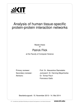 Analysis of human tissue-specific protein