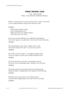 Simple Machines Song