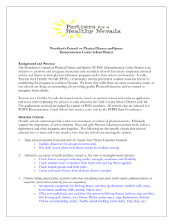 President`s Council on Physical Fitness and Sports