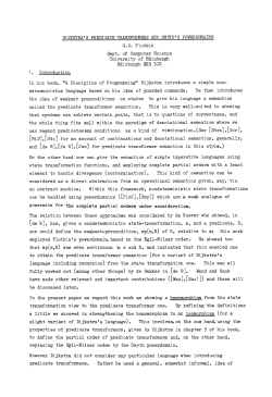 Dijkstra`s predicate transformers and smyth`s