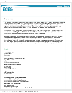 Acas Advisory Booklet