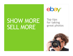 SHOW MORE SELL MORE