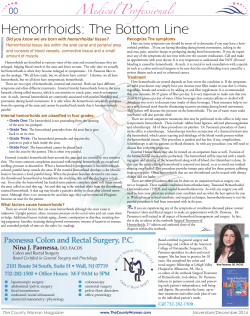 OCWM Article 1 - Private practice of Nina J. Paonessa, DO, FACOS