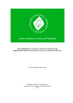 Faculty of Resource Science and Technology