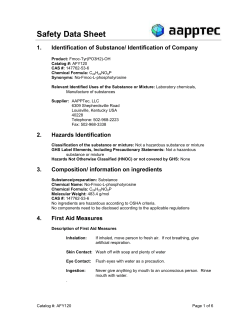 MSDS - AAPPTec