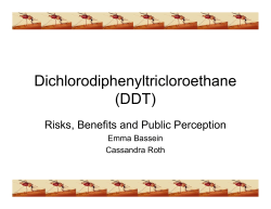 Dichlorodiphenyltricloroethane (DDT)