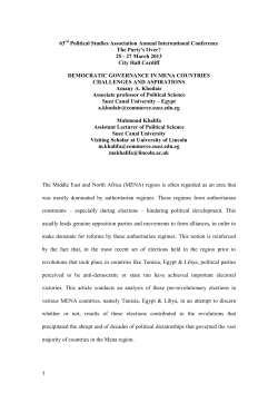 25 - 27 March 2013 City Hall Cardiff DEMOCRAT