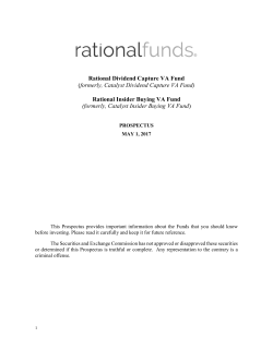 Catalyst Dividend Capture VA Fund