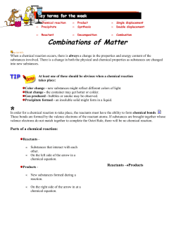 Physical Science Week 13