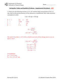 Solving Rice Tables and Equilibria Problems.docx