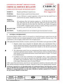 CSB08-3C - Continental Motors
