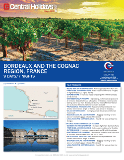 bordeaux and the cognac region, france