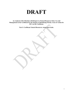 An Analysis of the Situation with Respect to Natural Resources State