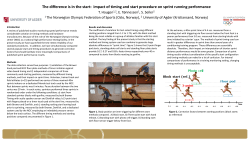 The difference is in the start: impact of timing and