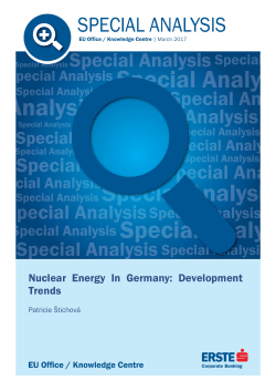 Nuclear Energy In Germany: Development Trends