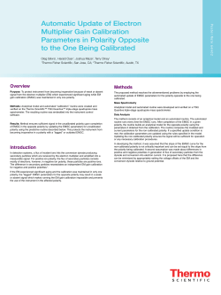 Automatic Update of Electron Multiplier Gain Calibration Parameters