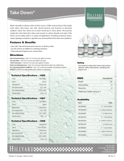 Take Down - Hillyard