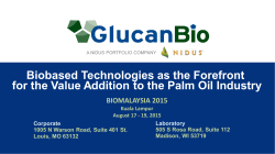 Biobased Technologies as the Forefront for the Value