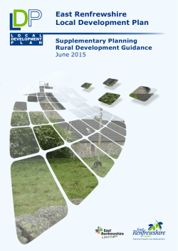 Rural Development Guidance - East Renfrewshire Council