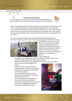 The Iberian Pork Project