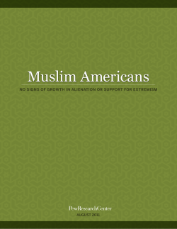 Muslim Americans Muslim Americans - People
