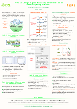 How to Design a good RNA-Seq experiment in an