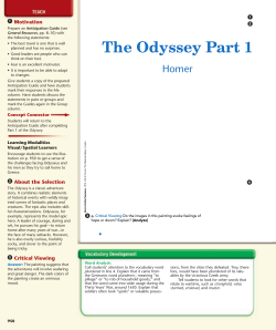 The Odyssey Part 1