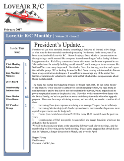 President`s Update