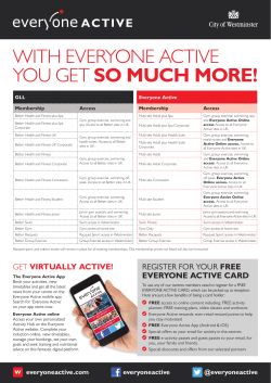 with everyone active you get so much more!