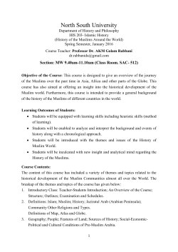 HIS 203 - North South University