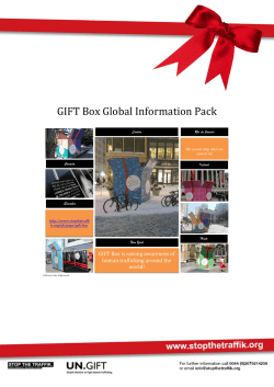 GIFT Box Global Information Pack