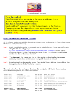 Coast to Coast Vision