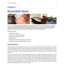 Essential Ideas
