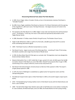 Historical Facts - Discover The Palm Beaches