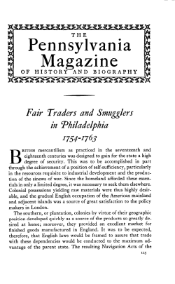 Pennsylvania Magazine - Open Journal Systems