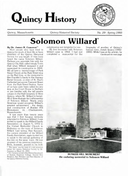 Solomon Willard - Thomas Crane Public Library