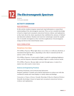 12 The Electromagnetic Spectrum
