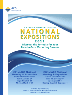 national national - American Chemical Society