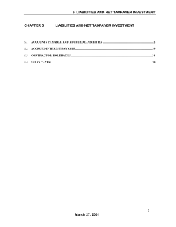accounts payable and accrued liabilities