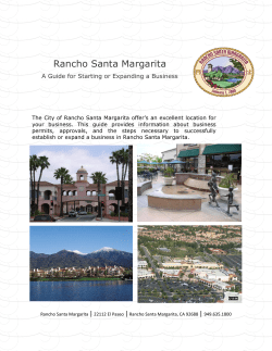 Guide on Establishing or Expanding a Business