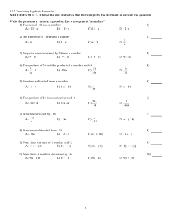 Translate Expressions 3