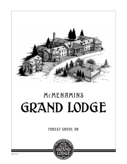 PDF - McMenamins