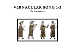 Lectures 1-2 Lectures 1-2