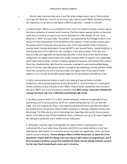 PERSUASIVE SPEECH SAMPLE I. We all make important decisions