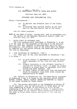 line described in schedules 1 and 3.