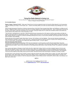 Read full story... - Flying Eye Radio Network