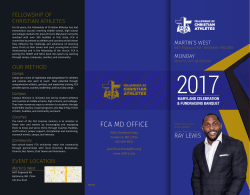 2017 State Banquet Brochure