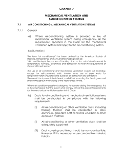 chapter 7 mechanical ventilation and smoke control systems