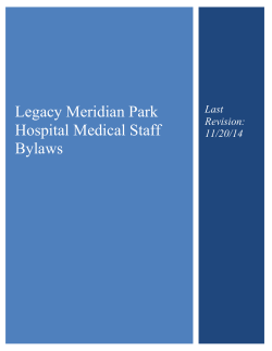 LEGACY MERIDIAN PAR LEGACY MERIDIAN PARK HOSPITAL